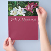 SPA en massage Flyer (Hand)
