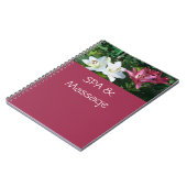SPA en massage Notitieboek (Linkerzijde)