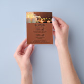 Spa en schoonheidsbedrijf gepersonaliseerde flyer (Hand)