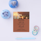 Spa en schoonheidsbedrijf gepersonaliseerde flyer (Enkel)