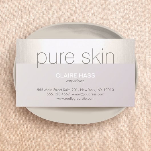 Spa Esthétique Carte de visite de salon