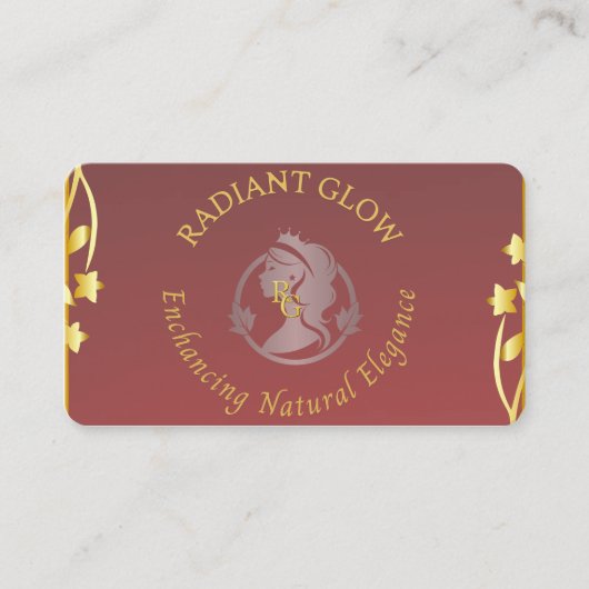 Spa et Carte de visite de beauté (Devant)