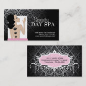 Spa et carte de visite d'esthétique (Devant / Derrière)