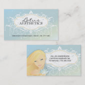Spa et carte de visite d'esthétique (Devant / Derrière)