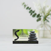 Spa et modèle de carte de visite de massage (Debout devant)