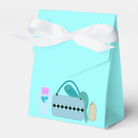 Spa-feestaccessoires Bedankdoosjes (Voorkant Zijde)