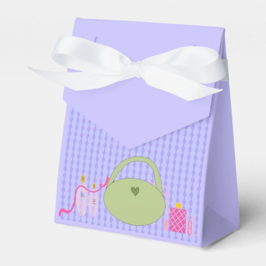 Spa-feestaccessoires Bedankdoosjes (Voorkant Zijde)