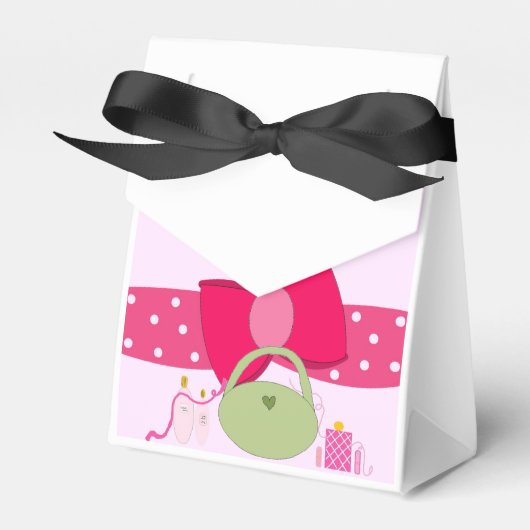 Spa-feestaccessoires Bedankdoosjes (Voorkant Zijde)