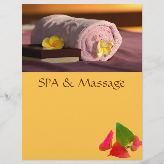 SPA FLYER (Voorkant)