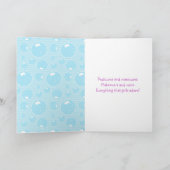 Spa Girls Pamper Birthday Party Kaart (Binnen)