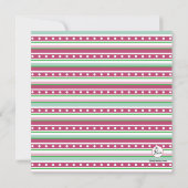 Spa Girls-uitnodiging Kaart (Achterkant)