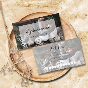 Spa handgeschreven script kalligrafie Loyalty Visitekaartje