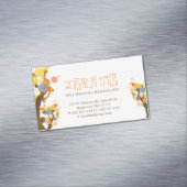 Spa Hip Trees Massage Cartes de visite magnétiques (In Situ)