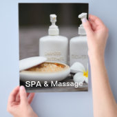 SPA instellingen Flyer (Hand)