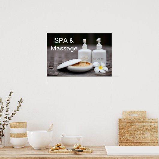 SPA-instellingen Poster (Keuken)