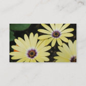 Spa - jaune de carte de visite de thérapie de (Dos)