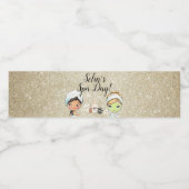 Spa Jour Anniversaire Fête Étiquette de bouteille (Étiquettes simples)