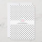 Spa Jour Anniversaire Fille Fête Invitation (Dos)