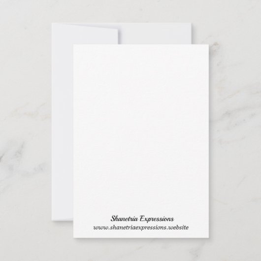 Spa Jour Anniversaire Invitation (Dos)