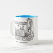 Spa Labrador bleu mug (Devant gauche)