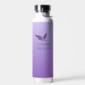 Spa Lavender Serenity Bouteille d'eau personnalisé (Gauche)
