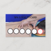 SPA LOYALITEIT KAART VISITEKAARTJE (Voorkant)