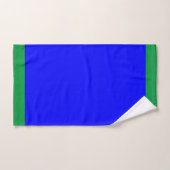 SPA LUXUEUX COBALT BLEU CLAIR VERT TRIM (Serviette à main)