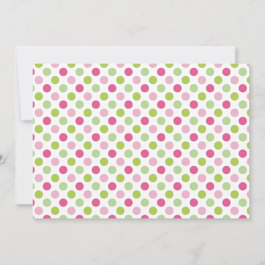 Spa Manicure Pedicure Invitations à la fête d'anni (Dos)