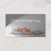 SPA, massage Visitekaartje (Achterkant)