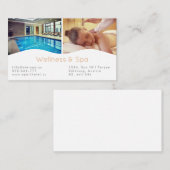 Spa, massage & Wellness Resort Carte de visite (Devant / Derrière)