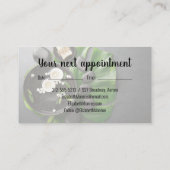Spa Massagetherapeut Salon Visitekaartje (Achterkant)