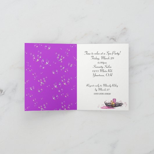 Spa Partij met Orchideeën (Binnen)