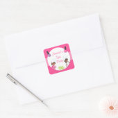 Spa Party Favor Sticker (Envelop)
