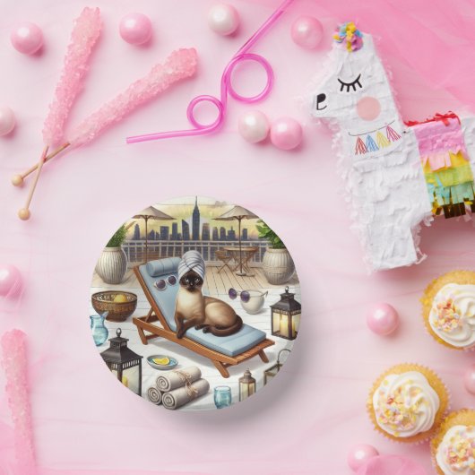 Spa party for Siamese Cat Lovers Papieren Kommen (Feest)