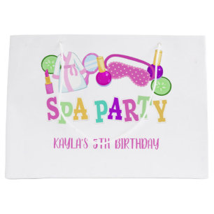 Spa Party Gift Bag Groot Cadeauzakje