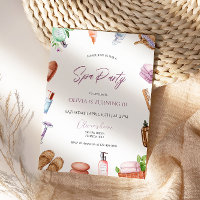 Spa Party Glam Girl Birthday Party