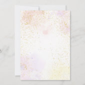 Spa Party Glam Girl Maquillage Anniversaire Carte  (Dos)