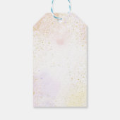 Spa Party Glam Make-up Verjaardagscadeau Labels Cadeaulabel (Achterkant)