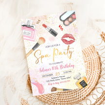Spa Party Glitz Glam Girl Make-up Verjaardag