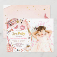 Spa Party Glitz Glam Glamor Girl Makeup Birthday