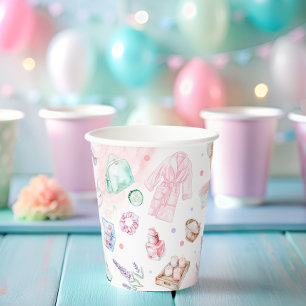 Spa Party Meisje Verjaardag Papieren Bekers