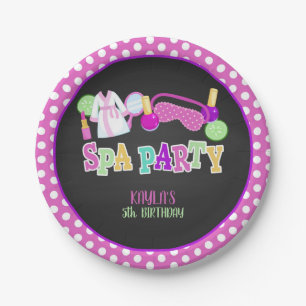 Spa Party Papier Bord - Aangepast