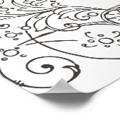 Spa-prijslijst Poster (Hoek)