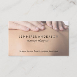 Spa Retreat | Massage (afsprakenkaart) Afsprakenkaartje