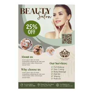 Spa, Salon de Beauté - Poster brillant