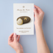 Spa Schoonheidssalon Thalassotherapie Flyer (Hand)