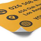 Spa, Schoonheidssalon, Wellnesscentrum Poster (Hoek)