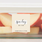 Spa simple Essential Étiquettes à rouleaux à huile (Apposé)