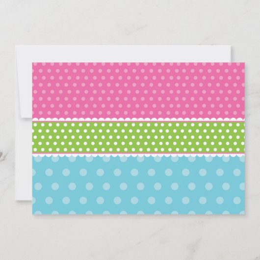 Spa Sleepover Anniversaire Fête Invitation (Dos)