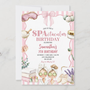 Spa Thema Spactacular Feest Verjaardag Kaart